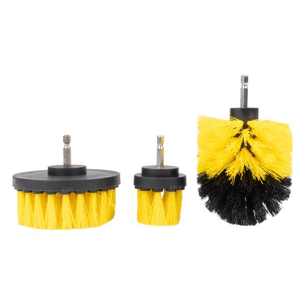 Cleaning brushes for drill screwdriver 3 el. AMIO-04017 image 1