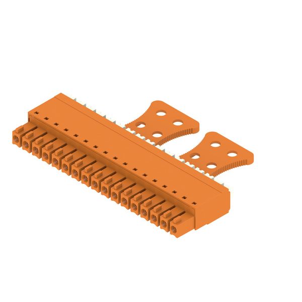 PCB plug-in connector, female plug, 3.81 mm, Number of poles: 17, 180°, PUSH IN with actuator, Clamping range, max. : 1.5 mm², Box image 4