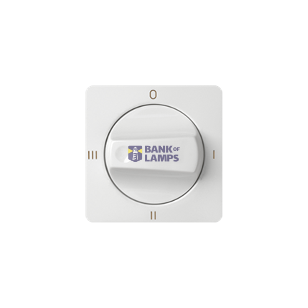 Cover for rotary switch (4 positions), white image 1