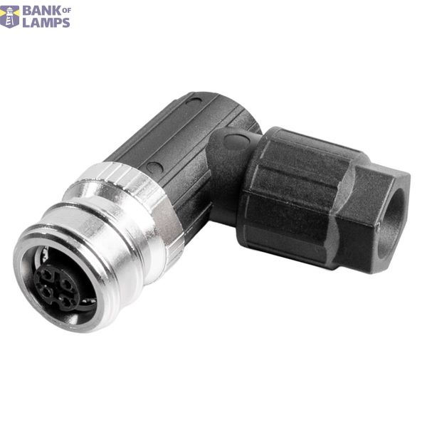 Round plug (field customisable), M12 Push-Pull, A-coded, PUSH IN, Numb image 1