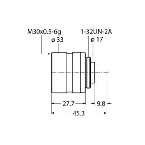 Image Processing C-mount Lens   LCF25LEVMP image 1