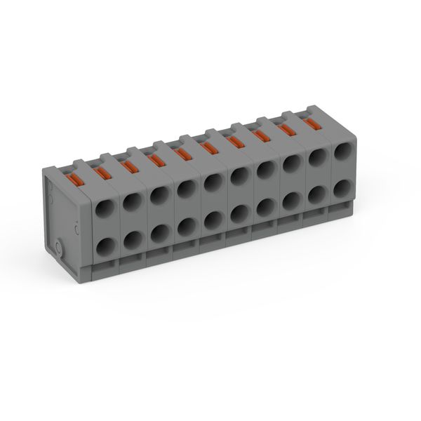 252-310 2-conductor female connector; push-button; PUSH WIRE® image 1