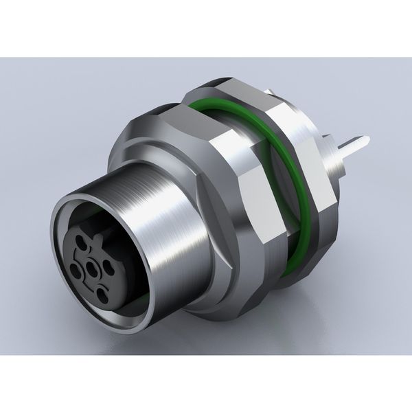 Built-in plugs, M12, Mounting thread: M 16, Number of poles: 4, Strand / cable length: image 1