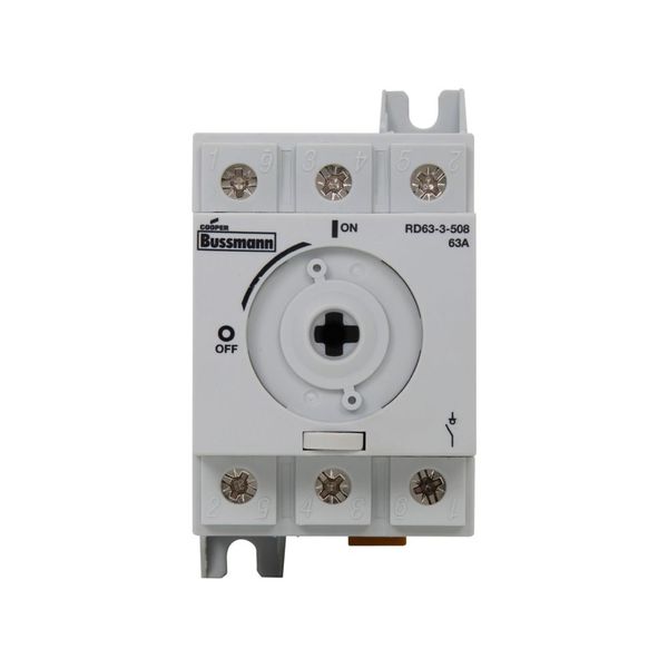 RD63-3-508 Switch 63A Non-F 3P UL508 image 1