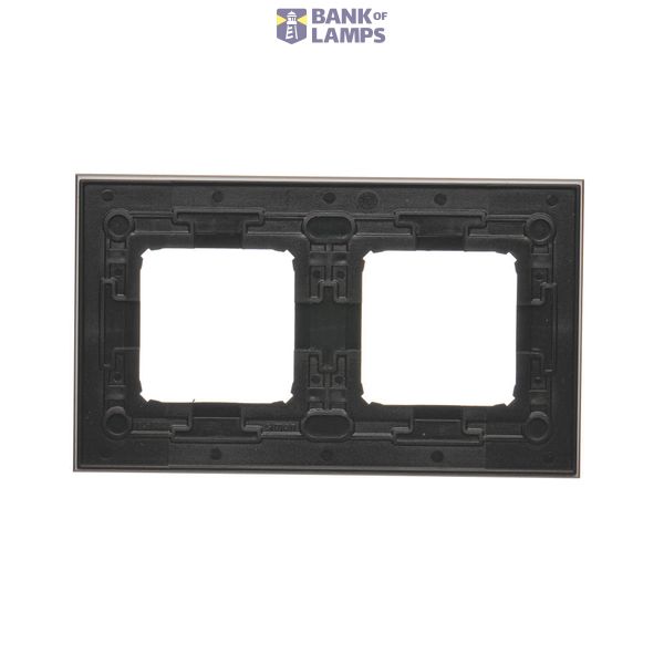 Single roller blind button, 16A, Gold matt, metalic image 1