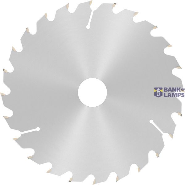 Optiline Wood circular saw blade 180 x 30/20 x 2,6 mm, 24 image 1