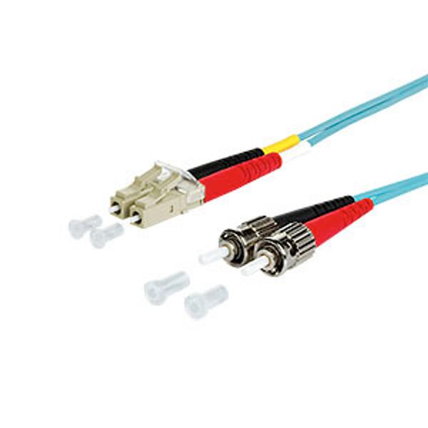 OpDAT patch cord LC-D/2xST OM3, 5.0 m image 3