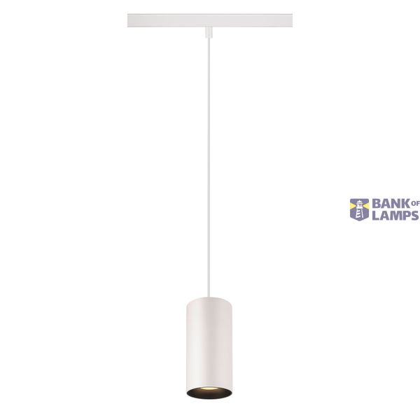 NUMINOS® S 48V TRACK DALI, pendant light, white / black, 16W, 1060lm, 3000K, CRI90, 20° image 1