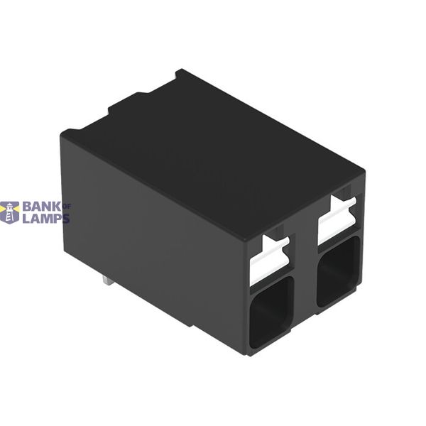 THR PCB terminal block push-button 1.5 mm² black image 1