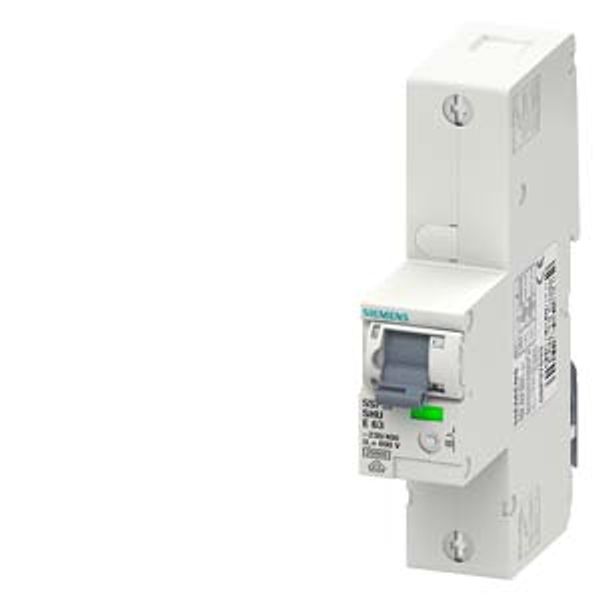Main conductor circuit breaker (SHU), 1-pole, E 63, 230/400 V image 1