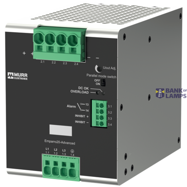 Emparro20-Advanced-3-phase Coated IN: 3x342 - 575VAC; OUT: 24V/40ADC image 2