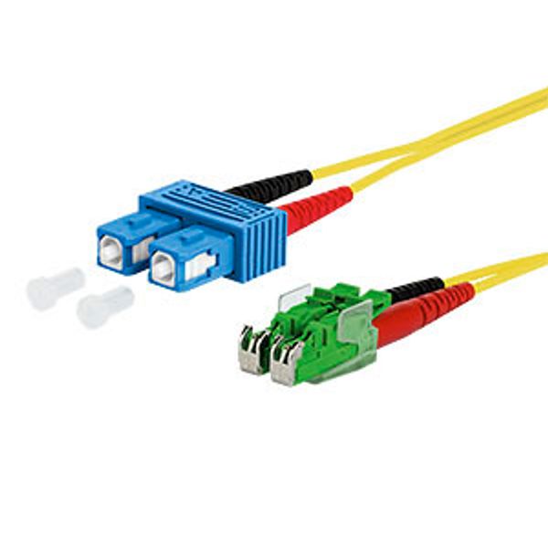 OpDAT patch cord SC-D/E2000-D APC OS2, 20.0 m image 3