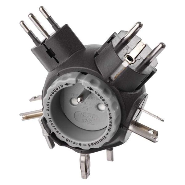 Travel FRENCH adapter abroad (America, Asia, Africa) image 1