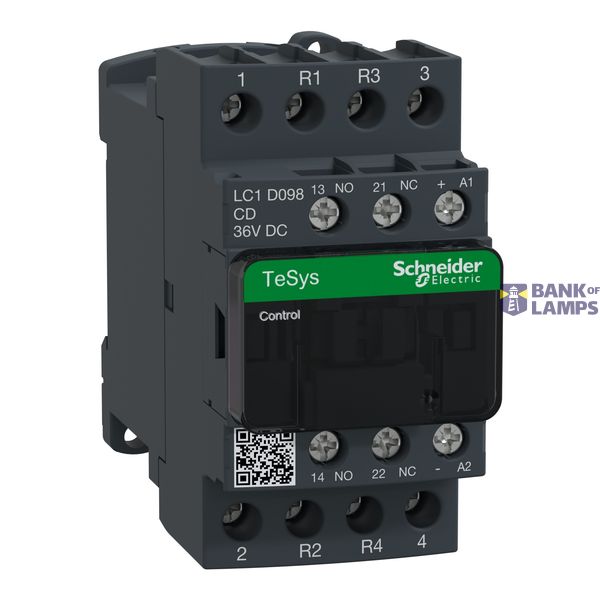 Contactor 4P AC1 440V 25A coil 36V DC image 2