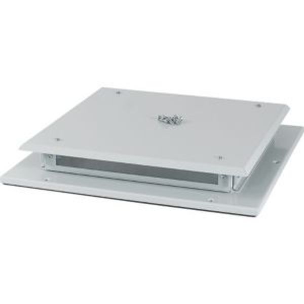 XLST4858 Top Panel, IP42, for WxD = 850 x 800mm, grey image 4