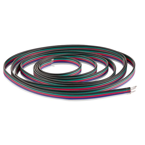 Wire 5x0,5mm2 for RGBW LED strips, 2m image 1