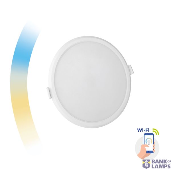 ALGINE 12W CCT+DIM WI-FI SPECTRUM SMART ROUND, RECESSED image 12