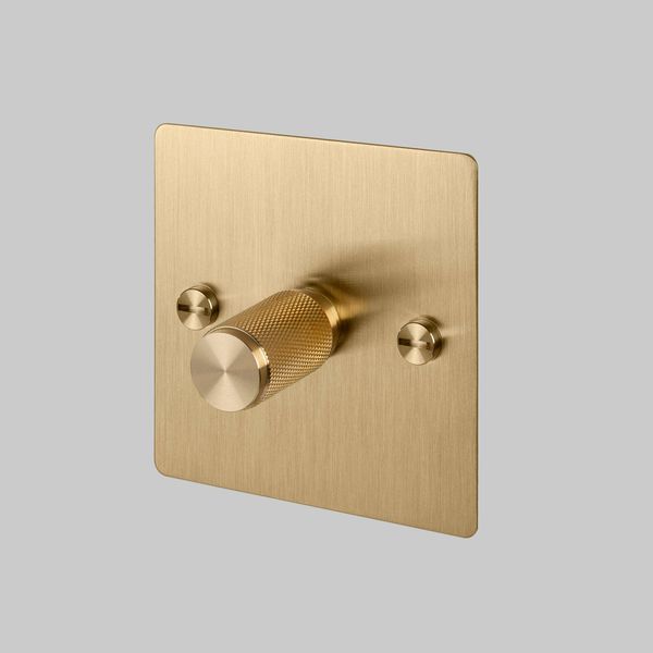 1G DIMMER / 120W / BRASS image 1