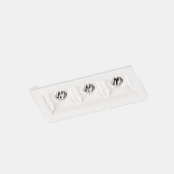 Downlight Bento Standard 3 LEDS Trim 6.1W LED neutral-white 4000K CRI 90 34.3º White IP23 514lm image 1