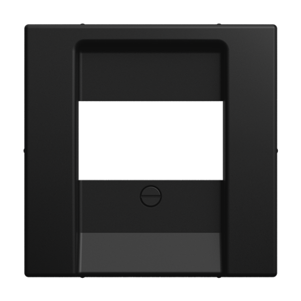 Universal/TAE cover plate Busch-balance® SI image 1