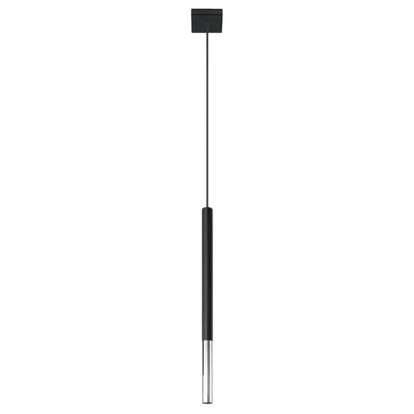 HANGING LAMP MOSAIC 1 BLACK/CHROME G9 1X40W IP20 image 1