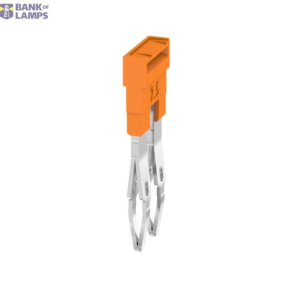Bridge jumper 2.5 mm², double, spring clamp image 1