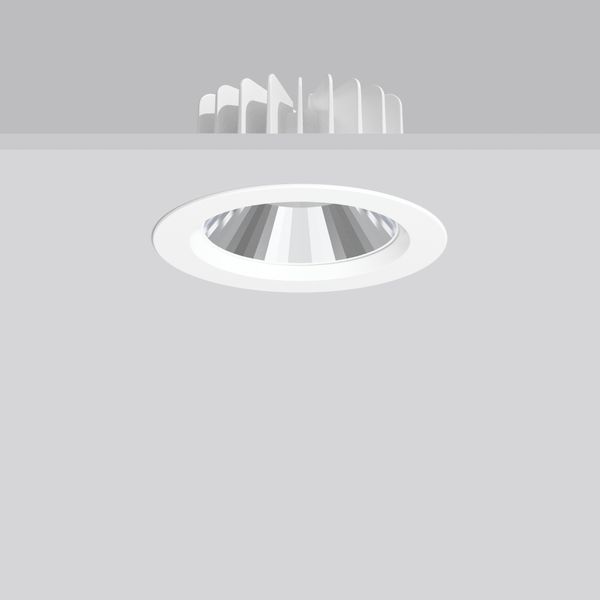 LEDONA round IP20, 12...39 W, 1700...4950 lm, 940, white, DALI Recesse image 2
