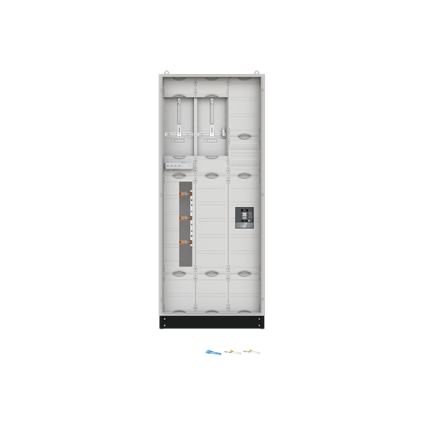 WX32KK11S 12RE 3FB Complete cabinet according to FNN In 420A with three-point fastening image 2