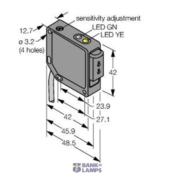 Photoelectric Sensor Photoelectric Sensor for Plastic Fibers   QM42VN6FP image 1
