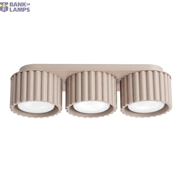 Ceiling lamp AURA 3 taupe Gx53 image 8