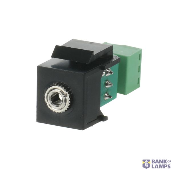 0229/43-500 Keystone module with 3.5mm Mini-Audio black image 3