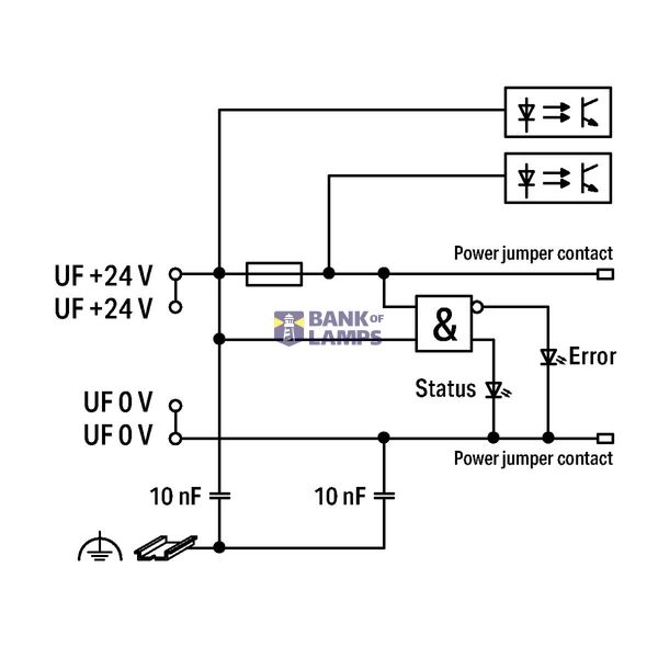 Power Supply 24 VDC fuse holder image 2