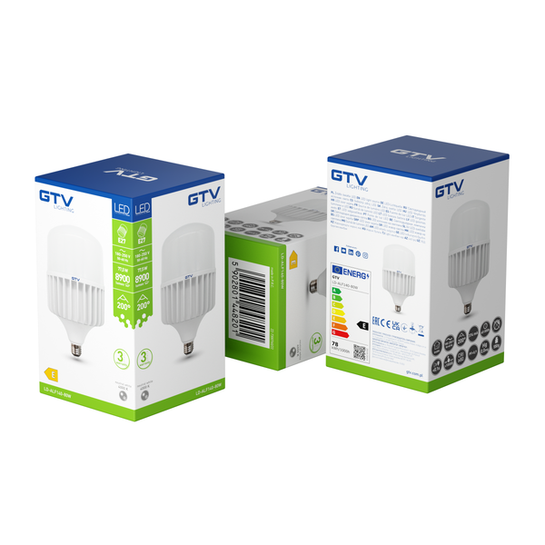 LED Bulb E27, F140, 77.5 W, 8900 lm, 4000K, AC180-250V, 200° image 3