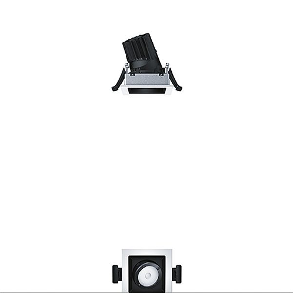 PANOS INF Q68V 10W 930 LDO SP-BK WH - LED ceiling-recessed luminaire image 1