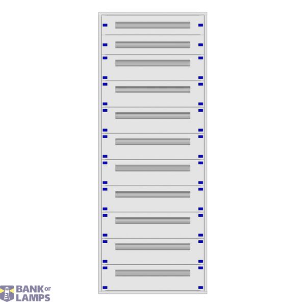 Distribution board insert KVN 60mm, 3-42K, 11-rows image 2