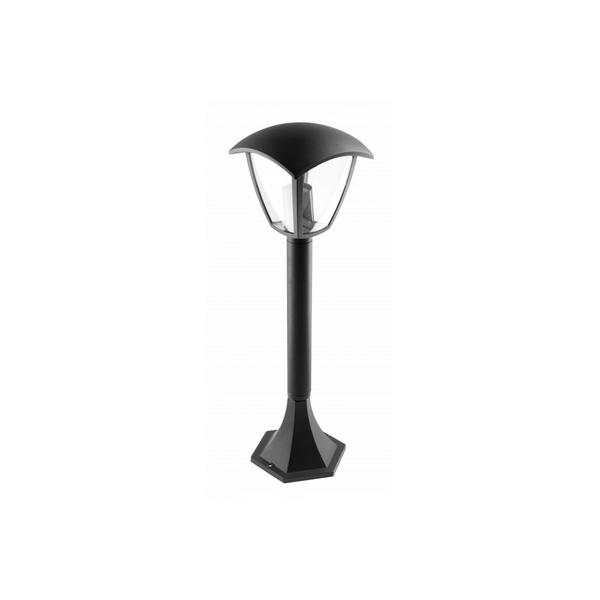 Garden luminaire MARINA, E27, IP54, max. 20 W, post 570 mm, black image 1