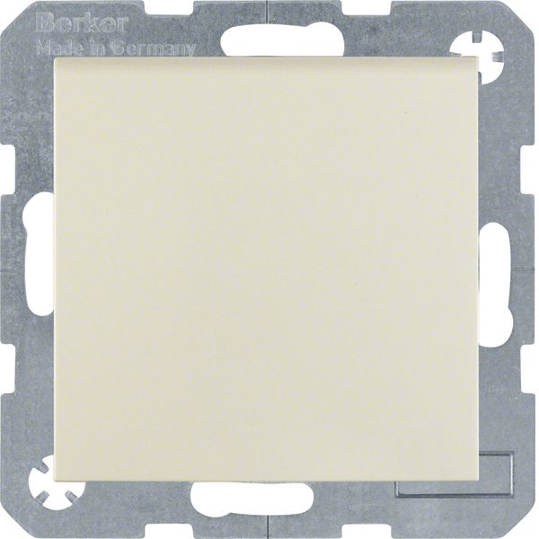 SCHUKO soc. out. hinged cover, S.1, white glossy image 1