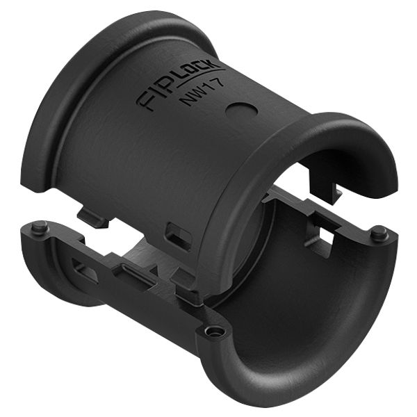 BHPA-23B zwart  Deelbare buisbescherming image 1