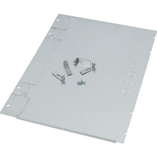 XPBMB0506 Partition, circuit breaker, IZM26, switchgear area/busbar area, HxW=500x600mm image 3