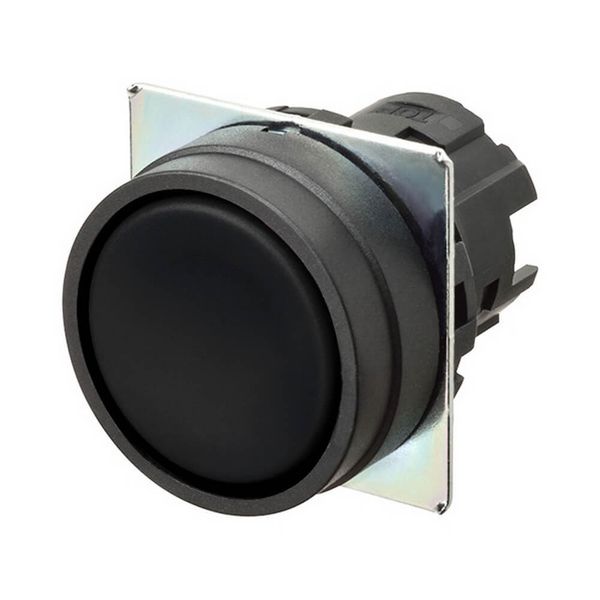 Pushbutton A22NZ 22 dia., bezel plastic, flat, alternate, cap color op A2270204R image 2