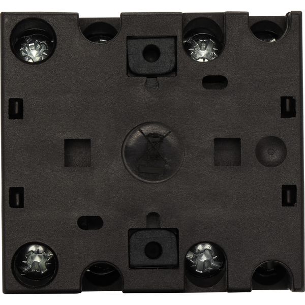 T0-3-15393/E Universal control switches, T0, 20 A, flush mounting, 3 contact unit(s), Contacts: 6, 45 °, momentary/maintained, With 0 (Off) position, With spring-r image 25