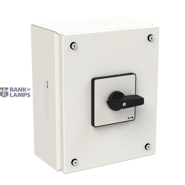 P3 Main switch, 80 A,Surface mounting, 3 pole, Form SE, Black, Short t image 3
