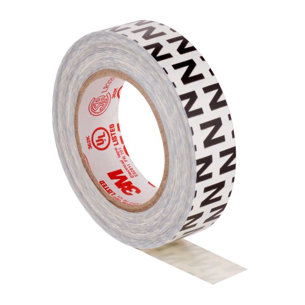 3M™ Temflex™ Pre-printed Phase Marking Tape, N, 15 mm x 10 m, 100 roll image 1