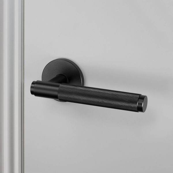 DOOR HANDLE / CROSS / BLACK image 1