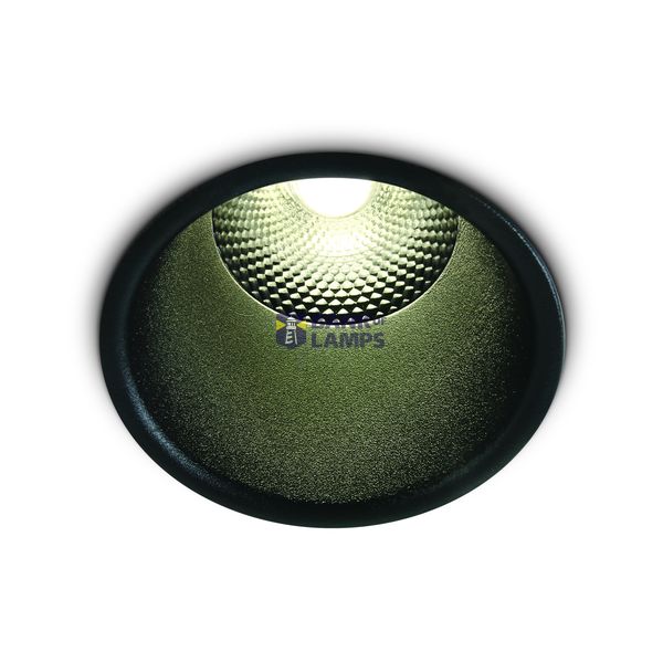 10110FD/B/V BLACK 10W CCTV IP20 230V DARK LIGHT image 1
