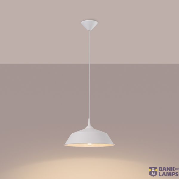 Pendant lamp FRIKA white image 10