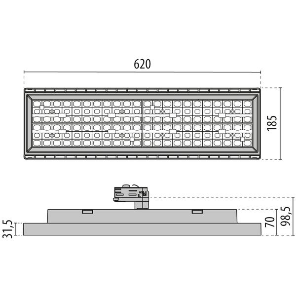 AS615 40 S/EW 4000K WIT image 5