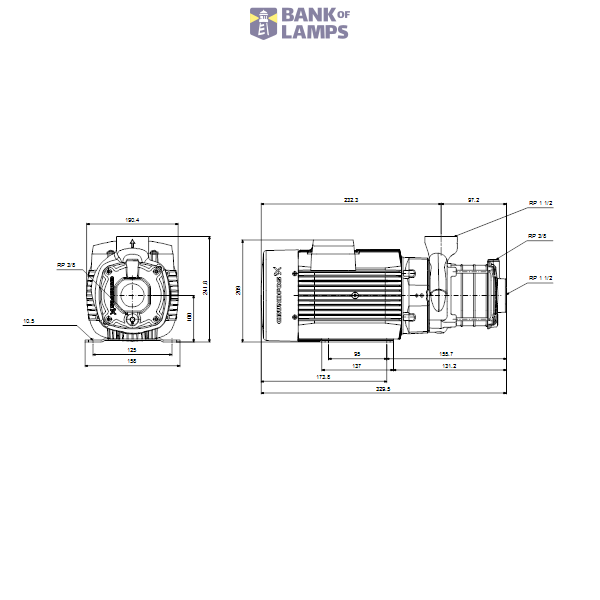 Horizontal multistage pump CM10-1 A-R-A-V-AQQV 400Y 50Hz image 4