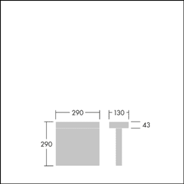 AXYL GREETB H290 DE 56L 930 A/S HFX ANT - LED bollard image 2