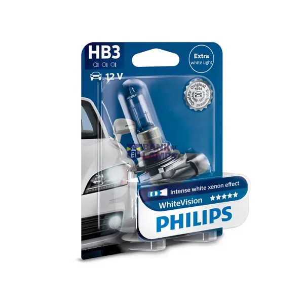 AUTOZAR.WHV B1 HB3 12V 65W P20D WHITEVIS image 1